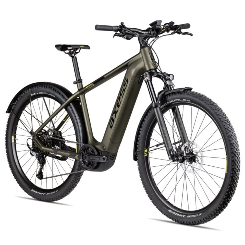 Axess Force Pro Allroad 29" E-Mountainbike 2025 misty silver matt/black/sky – Bild 12
