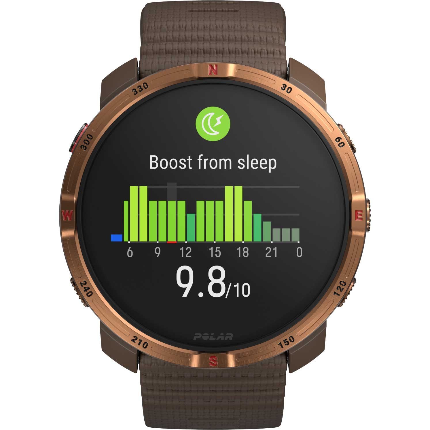 Polar Grit X2 GPS Multisport Uhr - braun/kupfer – Bild 10